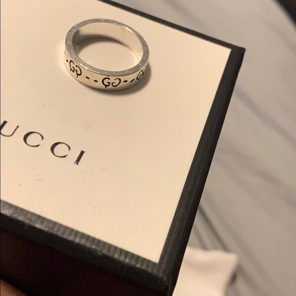 used gucci ghost ring
